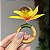 Porta-guardanapo orquídea amarela - Imagem 2