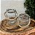 Kit com 2 vasos vidro com corda - Imagem 5