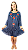 Vestido Flower Azul - Imagem 1