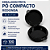 Embalagem Preto Para Pó Compacto Redonda 100 Unid - Imagem 2