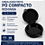Embalagem Preto Para Pó Compacto Redonda 50 Unid - Imagem 2