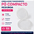 Embalagem Transparente Para Pó Compacto Redonda 100 Unid - Imagem 2