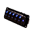 Painel Retangular Preto Led Cor Azul USB Plug - Visor Digital 5 Botões - Imagem 1