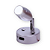 Luz para Cabine/Cabeceira 12/24v 3W LED - Haste Curta Prata + USB com Sensor de Toque - Imagem 1