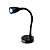 Luz para Cabine/Cabeceira 12/24v 3W LED - Haste Longa Preta - On/Off Botao - Imagem 3