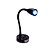 Luz para Cabine/Cabeceira 12/24v 3W LED - Haste Longa Preta - On/Off Botao - Imagem 1