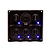 Painel Preto 5 Alavancas LED Azul + 2 USB - Imagem 1