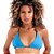 TOP CORTININHA DUPLA FACE - AZUL COM PRETO - Imagem 1