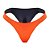 CALCINHA BÁSICA DUPLA FACE - LARANJA E PRETO - Imagem 1