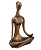 Estatueta Mulher Meditando Yoga Resina - Imagem 2