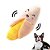 Banana de Pelúcia para Cães Brinquedo Pet Mordedor com Apito - Imagem 1