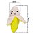 Banana de Pelúcia para Cães Brinquedo Pet Mordedor com Apito - Imagem 3