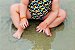 Pulseira / tornozeleira de âmbar para bebês e crianças - mel barroco bruto - Imagem 3