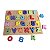 Brinquedo Educativo Didático Encaixe Madeira Alfabeto - DM Toys - Imagem 2