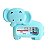 Termômetro Para Banho Elefante Azul - Imagem 1