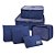 Kit Organizador de Malas de 6 Peças - Azul Marinho - Imagem 1