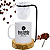 Caneca porcelana personalizada + mini coador de madeira - Imagem 1