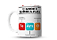 Caneca O amor é química pura - Imagem 1