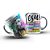 Caneca de café Jesus me restaurou, me renovou, me limpou, me aceitou... - Imagem 1