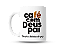 Caneca Café com Deus Pai - Porções Diárias de Paz - Imagem 1