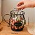 Porta capsula de café em metal preto decorativo em formato de Xícara ou Bule - Imagem 3