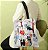 Bolsa tote com pintura de gatos, bolsa de ombro de praia para viagens de verão, sacola reutilizável - Imagem 3