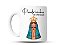 Caneca Padrinho de Consagração com Imagem de Nossa Senhora Aparecida, Convite de Padrinho batizado - Imagem 1