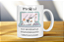 Caneca de café divertida Feliz Aniversário Gato Notebook - Imagem 3