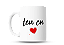 Caneca de café divertida Teu cú com coração 325ml - Imagem 2