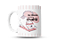 Caneca personalizada engraçada Não Desalinha meu Chakra Gatinho Meditando - Imagem 1