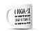 Caneca de café divertida O foda-se que habita em mim, saúda o foda-se que habita em você - Imagem 1