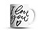Caneca de café personalizada Namorados com FOTO 'I love you' - Imagem 2