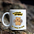 Caneca de café divertida Instalando shape na força do ódio - capivara musculação - Imagem 2