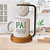 Kit Caneca Significado Pai com Coador e Base de Madeira, 325ml, Porcelana Branca, Suporte e Base em Madeira Maciça, Dia dos Pais - Imagem 3
