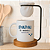 Kit Caneca Dia dos Pais com Coador e Base de Madeira, Porcelana Branca, 325ml, 'Papai Te Amamos, Feliz Dia dos Pais' - Imagem 3