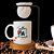 Kit Caneca O melhor Pai do Mundo 'Te Amo', com Coador e Base de Madeira - Imagem 4