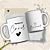 Caneca de café Personalizada para Madrinha de Batismo, Design com Coração e Anjinho - Imagem 5