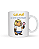 Caneca de café divertida, meme, Calma! Só estou investigando, com desenho de capivara - Imagem 1