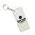Chaveiro em mdf retangular 7x3 cm personalizado com logo, nome, personagem 100 unidades - Imagem 1