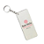 Chaveiro em mdf retangular 7x3 cm personalizado com logo, nome, personagem 100 unidades - Imagem 2