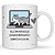 Caneca Divertida Gato no Notebook – Presente Criativo para Aniversário - Imagem 1