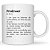Caneca Professor – Definição Criativa e Inspiradora – Presente para Educadores, Dia dos Professores ou Aniversário – 325ml - Imagem 3