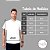 Camiseta adulto branca personalizada com logo, personagens - Imagem 2