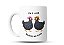 Caneca divertida Amigas, Eu e você Juntas no Caos, Meme de galinhas - Imagem 1