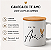 Caneca Cerâmica Premium Eu te Amo, Branca com Tampa de Bambu, Estampa Preta e Coração Dourado, Presente Romântico - Imagem 7
