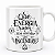 Caneca Divertida com Frase 'Que Energia Ruim, Vou Acender um Incêndio' - Imagem 1