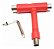 Chave T Para Skate E Longboard Vermelho - Imagem 1