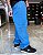 Calça Cargo Jeans Claro Stickers - Imagem 6
