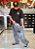 Calça Cargo Hype Jeans Estonada - Imagem 6