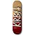 Shape Skate Maple Deathwish Taylor Kirby Gang Name Burgundy White 8.25 - Imagem 1